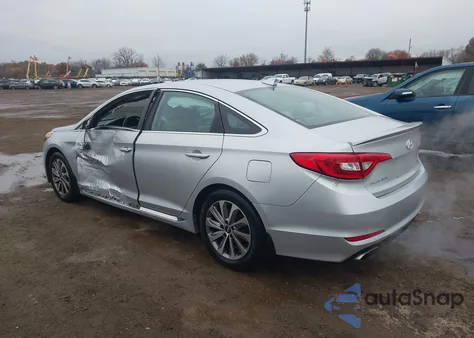 2016 Hyundai Sonata Sport from USA, damaged, VIN 5NPE34AF6GH292449